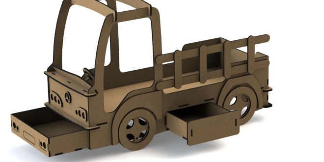 Cnc Cut File 15mm bed truck plywood mdf dxf cdr