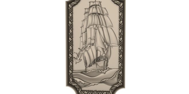 Free download ship picture 3d stl 1621