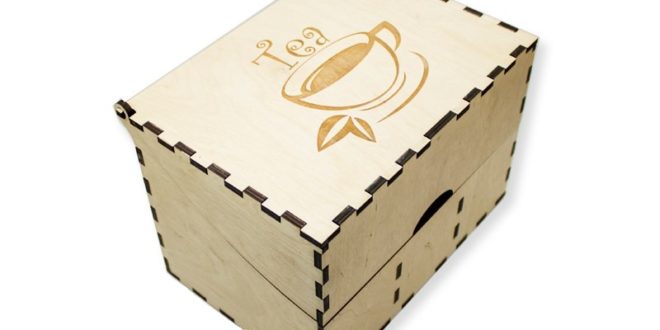 Free cnc file tea box download dxf