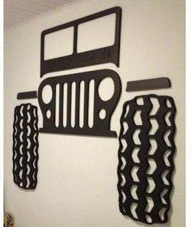 Free download cnc cut Jeep wall panel kids&#8217; room child