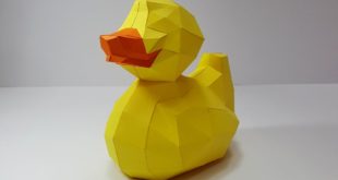 Free Pepakura Papercraft Duck pdf animal download