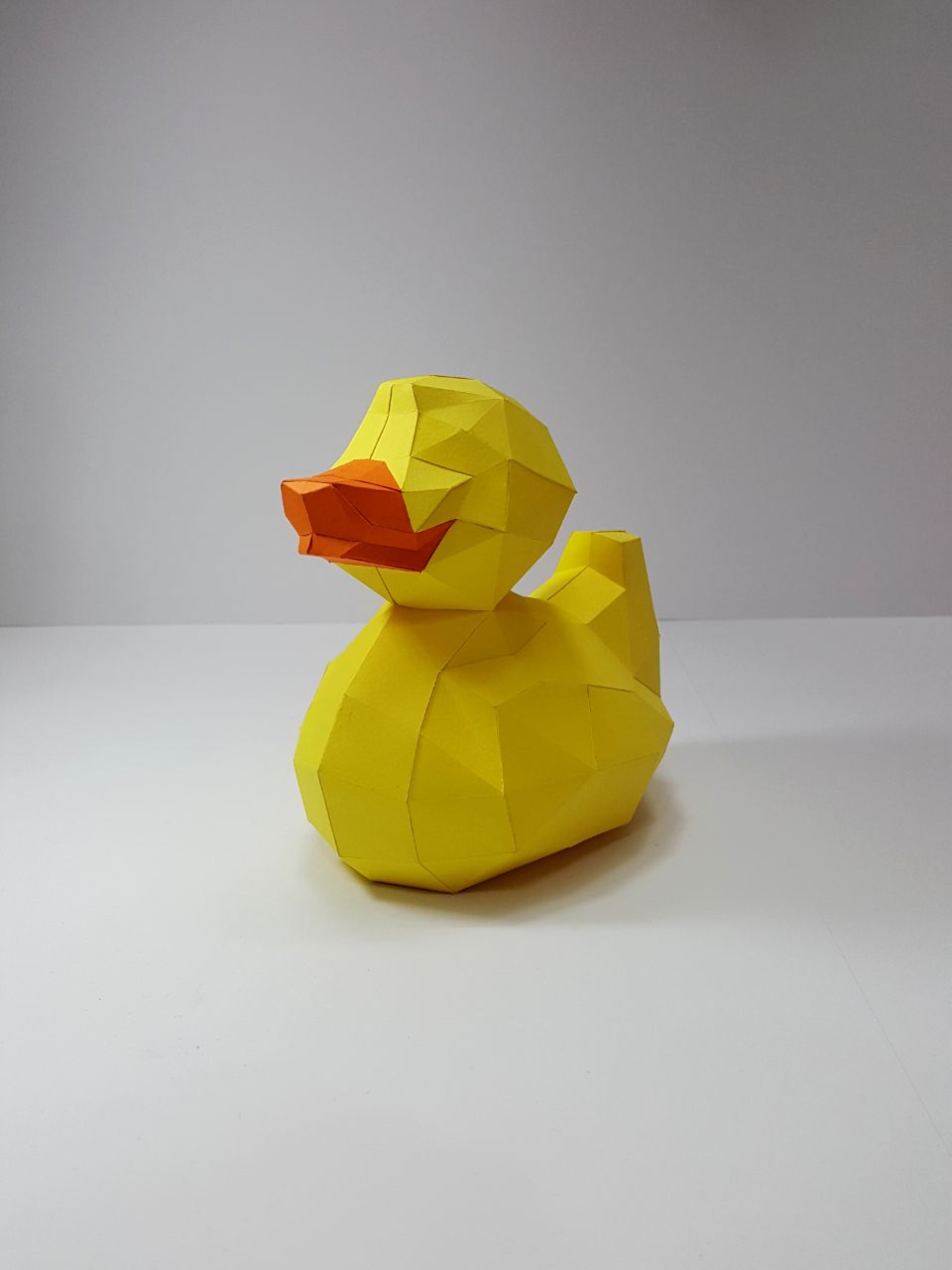 Duck Paper Craft PDF Template - LACRAFTA