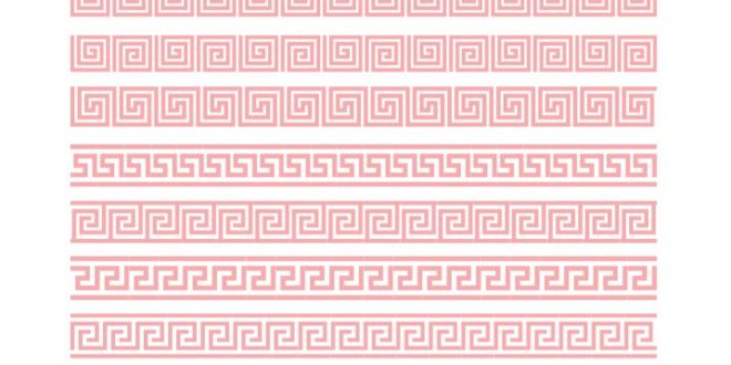 Free border patterns cdr file vector