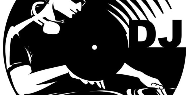 Free Dj Deejay clock vinyl Vector for cut SVG DXF CDR