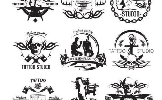 Tatto studio logo svg cdr vectors