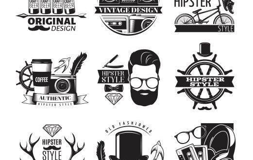 Craft SVG Vectors Beer Hipster Style Vintage Free