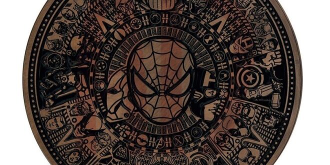 Spider Man Marvel Cnc Mandala Panel CDR File