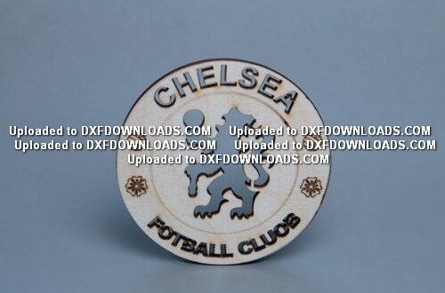 Chelsea logo free dxf download