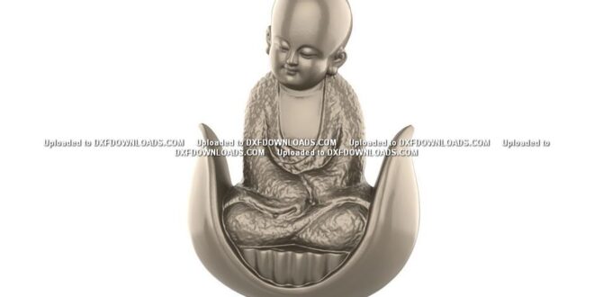 Free Buddha miniature 3D STL 1668