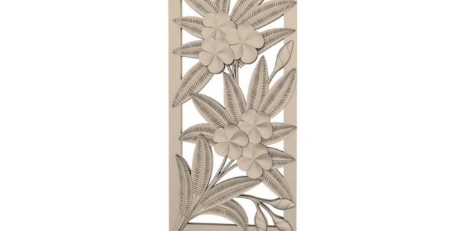 Floral panel 3d STL 1674