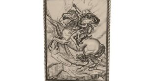 Panel Knight wall decor Relief CNC STL 1678