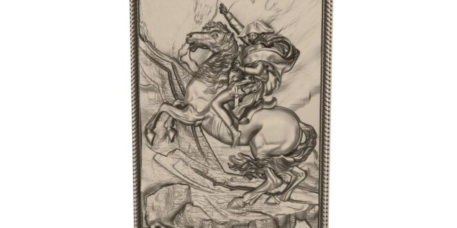 Panel Knight wall decor Relief CNC STL 1678