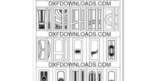 Doors pack CDR File 2D vectors