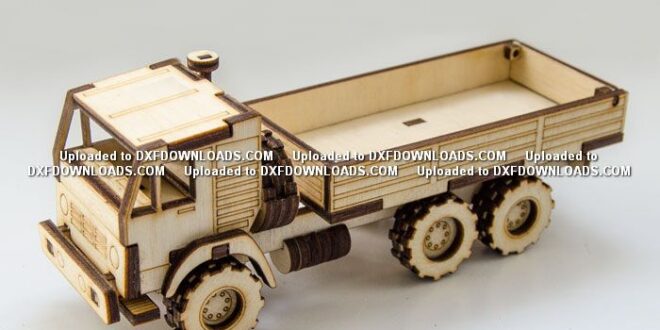 Tipper truck free cnc model