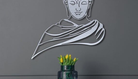 Buddha Metal Wall Art DXF