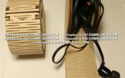 Headphone Organizer laser cut free file