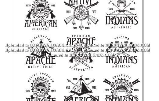 american indians cdr logos free