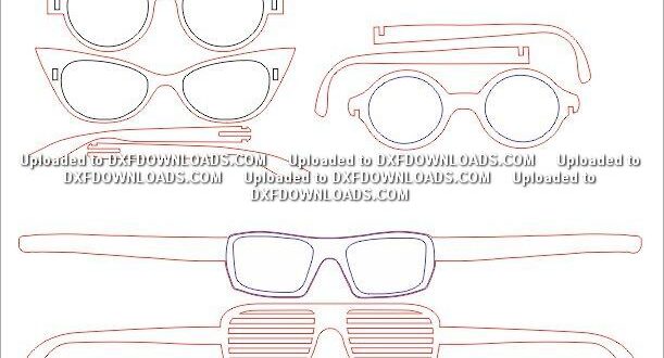 pack laser cutting glasses
