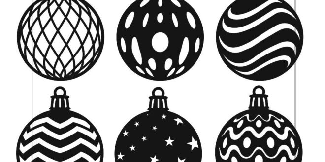 Balls for christmas decoration vectors