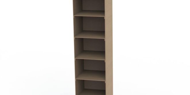 6mm mdf bookcase cabinet