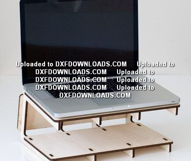 Free Laptop stand cnc laser file