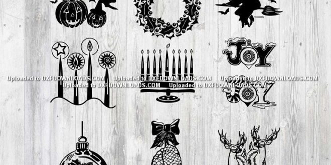 Free vectors SVG christmas patterns 2