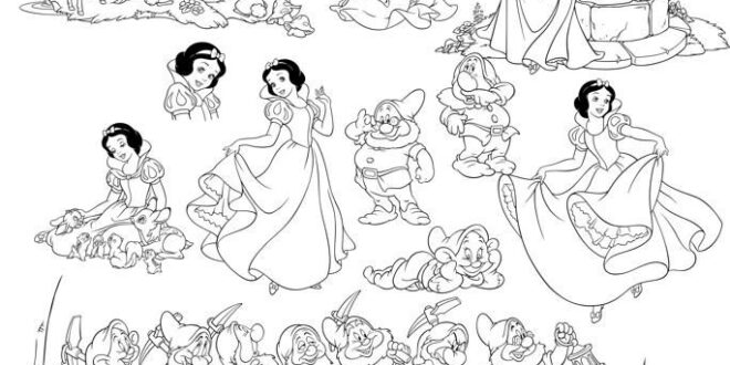 Snow White 2D Vector CDR