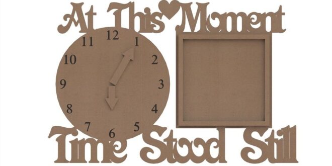 wooden clock plan At this moment Time Stood Still