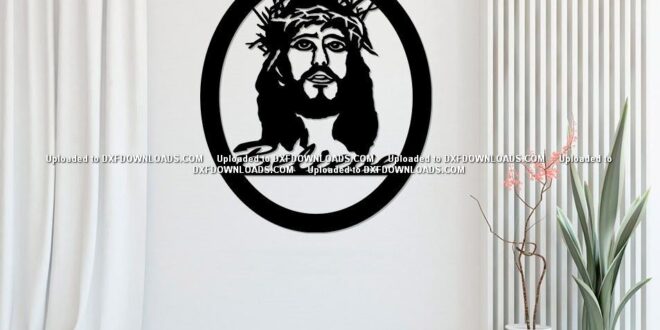 Free jesus silhouette vector to cut