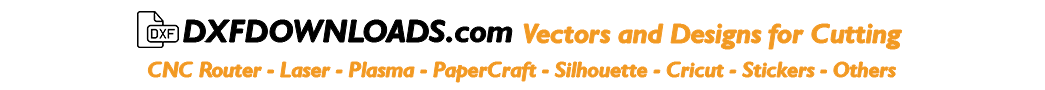 DXF DOWNLOADS – Files for Laser Cutting and CNC Router ArtCAM DXF Vectric Aspire VCarve MDF Crafts Woodworking