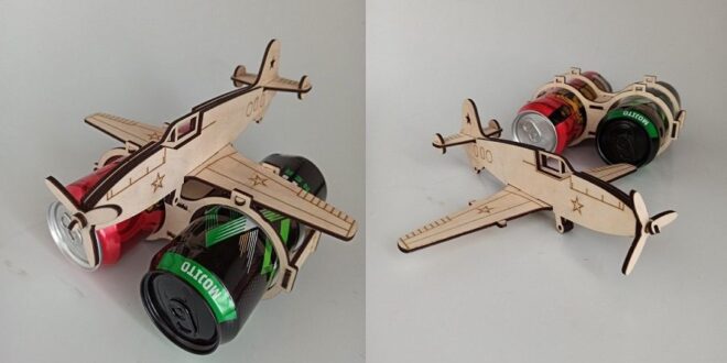 Cnc laser cut Aircraft aluminum cans 3.3mm