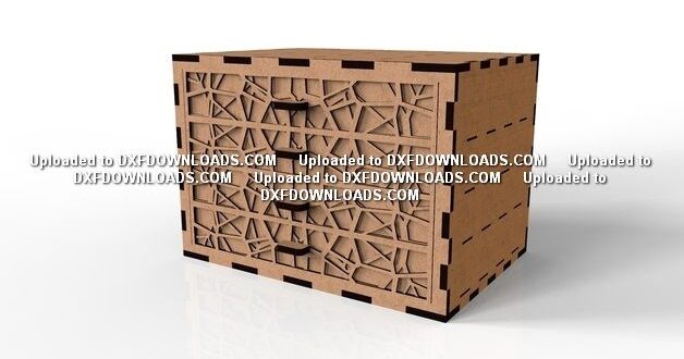 Boxes with drawer for cnc wood cutting Free