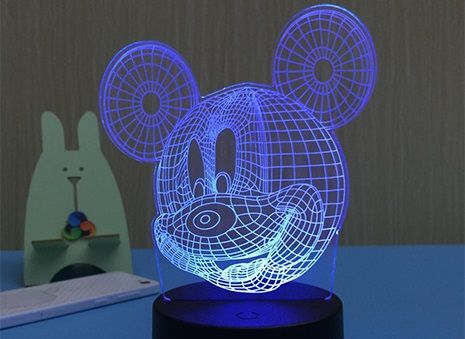 Laser Cut 3D Lamp