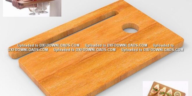 Serving Board free vector for wood cnc cut