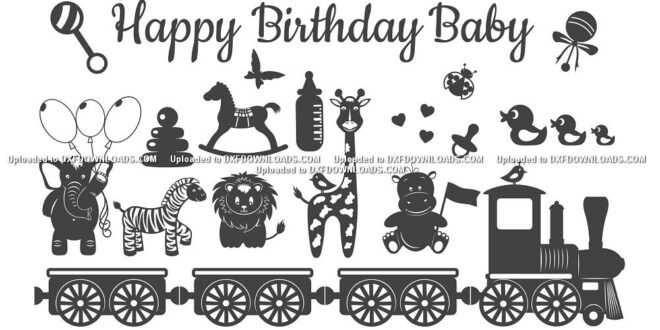 Birthday baby svg free