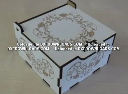 Plywood box for cnc cut free project