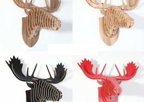 Cnc file Free Deer&#8217;s head 2