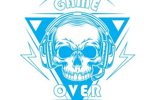 Game over svg free file vector