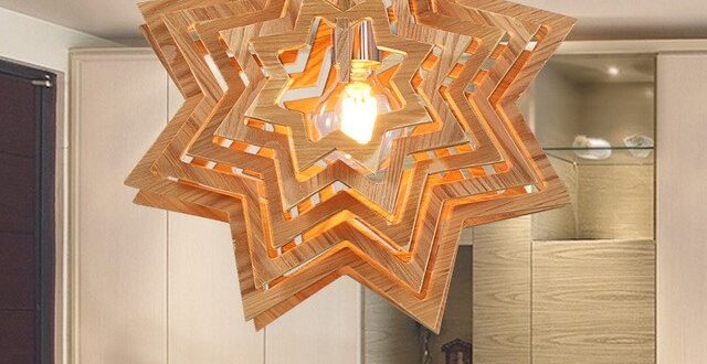 Free Laser Cut Pendant Ceiling Lamp Template Files