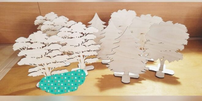 Tree decor laser cut