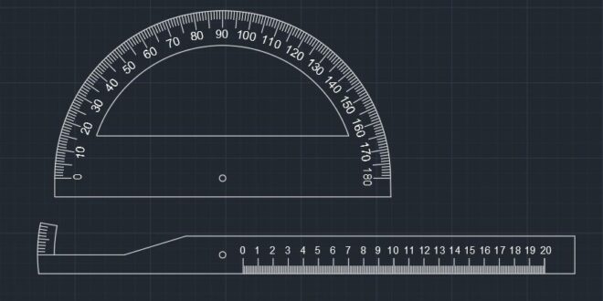 grade protractor for laser cutting and engraving