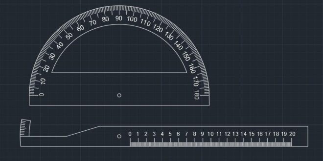 grade protractor for laser cutting and engraving