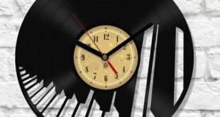 Free vector Vinyl Clock Piano