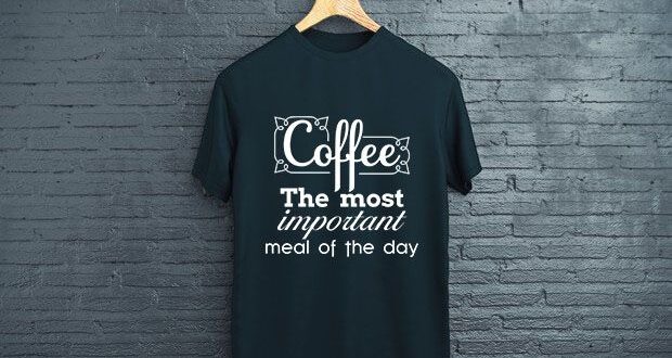 Free Important Coffee t-shirt print vector SVG DXF
