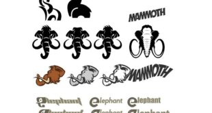 Free SVG Bundle Elephant Mammoth