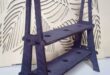 Free eiffel tower stand bracket with round holes