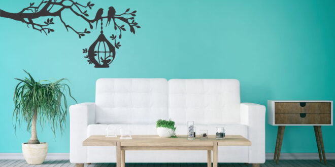 Decorative Tree Wall Decor Silhouette Cut File