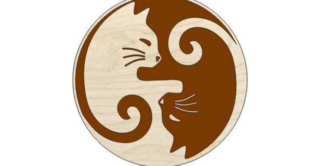 Cat Yin Yang Free