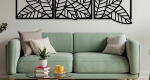 Free floral wall frame set