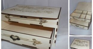 Free Casket with compartments 4mm